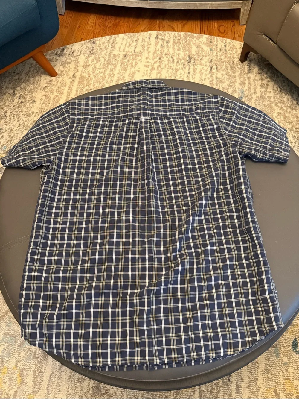The North Face Hiking Short Sleeve Plaid Shirt Men’s XL